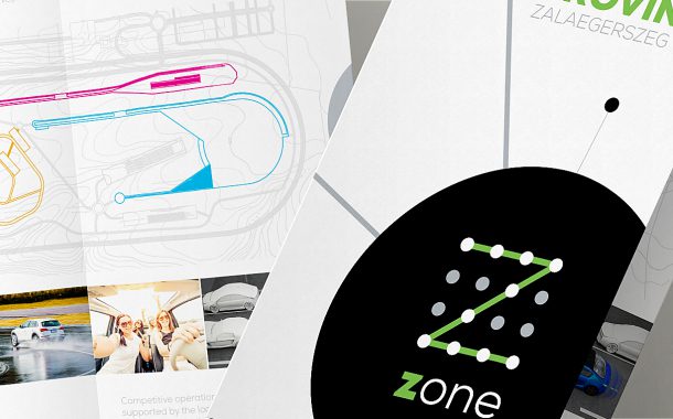 Zone névadás, logó tervezés, és kiadványtervezés