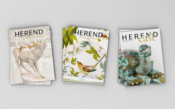 Kiadványtervezés: Herend Herald márkamagazin
