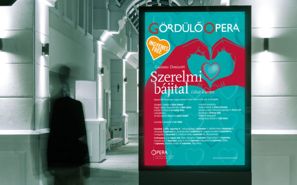 Opera New York-i kampány plakáttervezés
