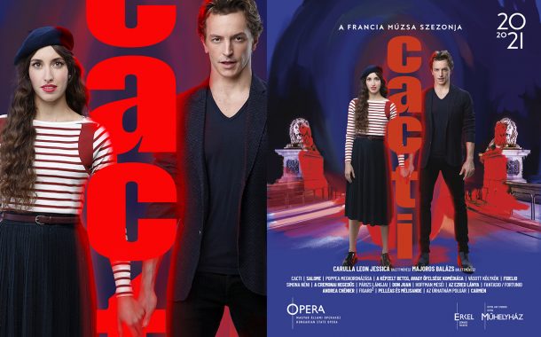 Opera imagekampány plakáttervezés - Cacti