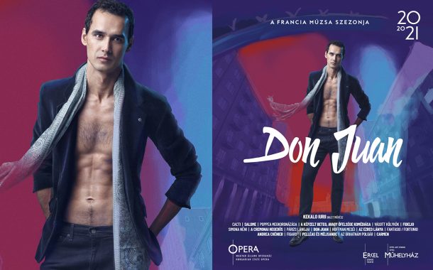 Opera imagekampány plakáttervezés - Don Juan