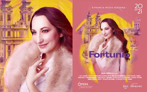 Opera imagekampány plakáttervezés - Fortunio