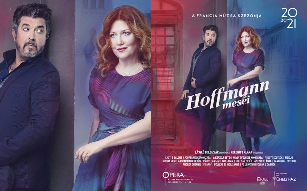 Opera imagekampány plakáttervezés - Hoffmann meséi