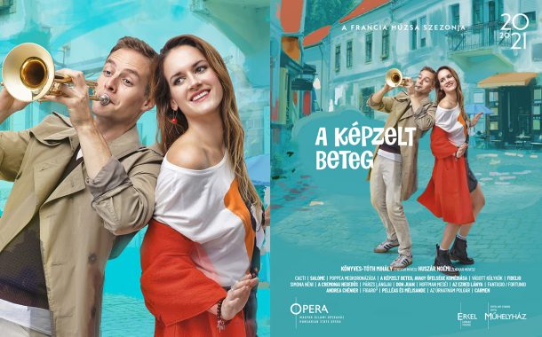 Opera imagekampány 2020/21 plakáttervezés - A képzelt beteg