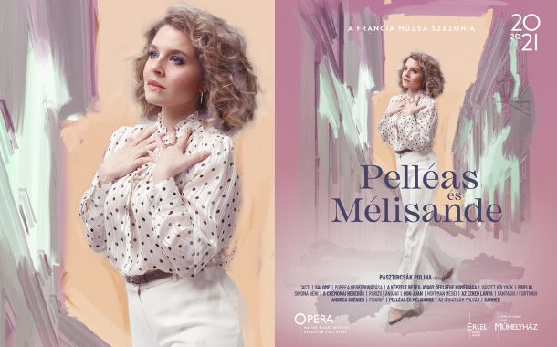 Opera imagekampány plakáttervezés - Pelleas és Mellisande