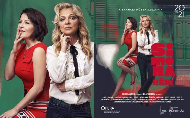 Opera imagekampány plakáttervezés - Simona néni